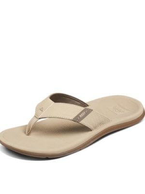Santa Ana Men's Flip Flop, Arch Support, Water Friendly, Non Marking Outsole