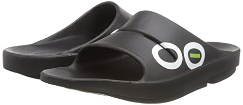 Men's OOahh Sport Flex Sandal - Matte Black