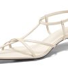 31659rEcqfL.jpg Womens Dress Sandals Strappy Low Kitten Heels Pointed Open Toe Summer Beach Shoes