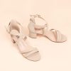 316xg8AYASL.jpg Women's Block Low Chunky Heel Strappy Sandals Open Toe Ankle Strap Dress Wedding Evening Shoe for Women Bridal