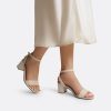 Women's Open Toe Ankle Strap Low Block Chunky Heels Sandals Party Dress Pumps Shoes