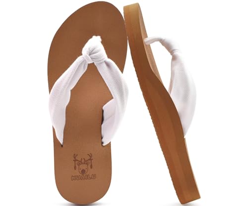 Flip Flops for Women with Arch Support Yoga Mat Comfortable Summer Beach Walking Thong Cushion Sandals Slip On Indoor Outdoor