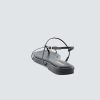 Glory Minimalist Strappy Womens Sandals ??Sleek Adjustable Back Strap Flat Sandals for Women