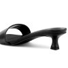 31DujLoLpZL.jpg Womens Heeled Sandals Open Round Toe Kitten Low Heels for Women Slip on Slide Sandals Mule Heels Fashion Comfort Dress Party