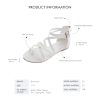 31FkCFMBRXL.jpg Gladiator Sandals for Women ??Strappy Flat Sandals with Ankle Strap & Back Zipper | Fisherman Thong Strappy Style for Walking, &