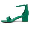 31KKCXpiKBL.jpg Women??s Low Heels ?C Open Toe Chunky Block Heeled Sandals with Ankle Strap | Comfortable Dressy Short Heels for Prom, Wedding,