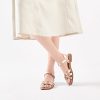 31PkDF8RuOL.jpg Women's Flat Slide Sandals - Casual Classic Simple Strappy Slip on Flat Summer Sandals.