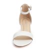 31QkYANMTOL.jpg Women's Open Toe Ankle Strap Low Block Chunky Heels Sandals