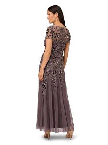 31Rjxck9FZL.jpg Women's Bead Long Dress with Godets