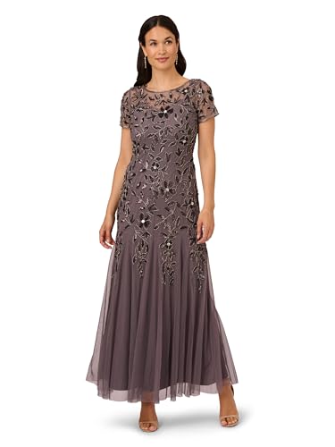 31SBDIl-XfL.jpg Women's Bead Long Dress with Godets
