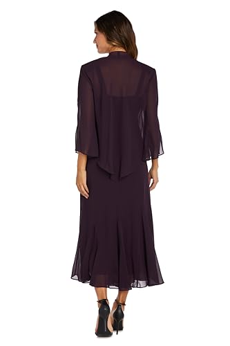 Womens Chiffon Beaded Dress with Jacket