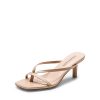 31VlzDqIVUL.jpg Heels for Women Flip Flops Kitten Low Heels Open Square Toe Thong Heeled Sandals, Fashion Comfort Shoes for Party Casual Slides