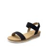 31YJqzneVxL.jpg Women's Comfortable Dressy Cork Low Wedge Heels Cute Summer One Band Casual Flat Sandals with Adjustable Ankle Strap