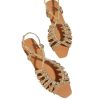 31blPzjJWEL.jpg Women's Metallic Braided Slingback Sandals Casual Strappy Sandals