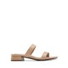 31ihgWUNBL.jpg Women's Slides Heels Slip On Low Block Sandals Two Strap Open Round Toe Chunky Casual Summer Mules Shoes