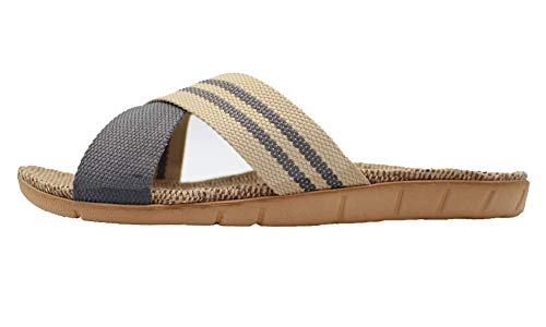 31jsimVQqcL.jpg Fashion Unisex Linen Summer Beach Shoes Skidproof Indoor Slippers
