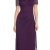 31lwPwX2UuL.jpg Female Long Sheer Matte Jersey Beaded Flutter Sleeve