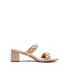 31rTO09lNTL.jpg Women's Two Braided Strap Low Heels for Women Open Toe Block Chunky Heels Sandals Holiday Party Wedding Dress Pumps Shoes