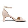 Women's Square Toe Low Block Chunky Heels Open Toe Ankle Strap Dress Pump Shoes