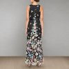 410U66p9JtL.jpg Women's Long Sleeveless Embroidered A-line Dress