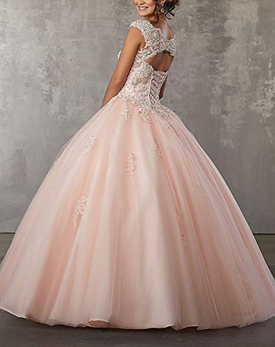 419N2sUKMJL.jpg Ball Gown Quinceanera Dresses Sweet 16 Prom Party Princess Dress for Teens