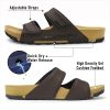 419QNoYD7tL.jpg PIRO Unisex Orthoheel High Density Gel Slide Sandals Water Release Sole