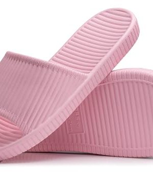 Shower Shoes, Women & Men’s Shower Slippers, Slides Sandals Pool Slides House Slippers Non-Slip Indoor Bathroom Shoes Beach