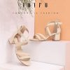 41CpmpsVo8L.jpg Women's Block Low Chunky Heel Strappy Sandals Open Toe Ankle Strap Dress Wedding Evening Shoe for Women Bridal