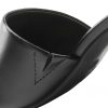 41IEO5flkoL.jpg Women's Square Open Toe Heels Sandals Low Block Chunky Heeled Sandals Slide Sandals Slip on Comfortable Casual Pumps Shoes