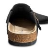 41JHQuMmYwL.jpg Women Clogs-Comfortable Mules Slippers Sandals Nurse Shoes Unisex for Men-Cushioned Footed Flannel-Lined Upper