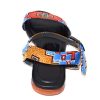 Ankara Low Ankle Gladiators Handmade with Authentic Kitenge Fabric