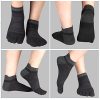 Toe Socks for Men/Women, COOLMAX Five Finger Socks, High Performance Athletic Toe Socks No Show (3Pairs)