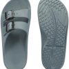 41WoRmunbEL.jpg Women and Men Wide Width Recovery Sandals Plantar Fasciitis Arch Support Orthotic Slides Adjustable Double Buckle Thick Sole