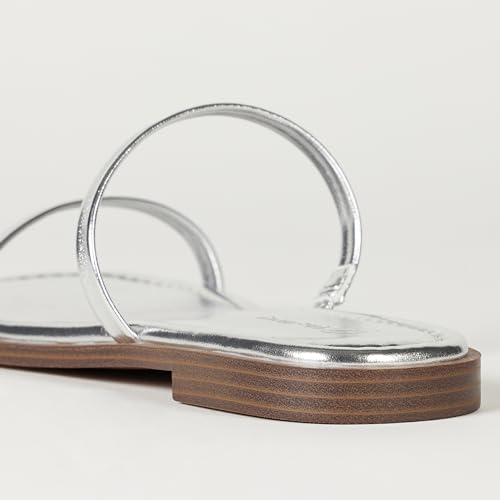 41b3Ov97S2L.jpg Women's Paris Square Toe Two Strap Flat Sandal