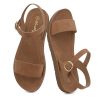 Flat Sandals for Women ??Open Toe 1 Band Ankle Strap Summer Dressy Sandals, Lightweight Casual Strappy Slip-On Flats with
