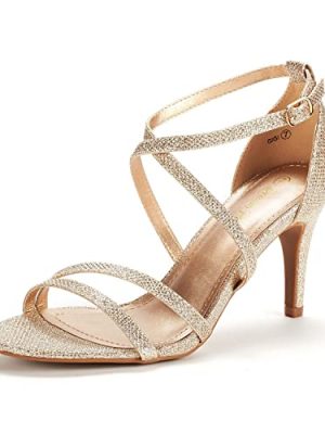 41fNSEvWAVL.jpg Women's Fashion Stilettos Open Toe Pump Heel Sandals