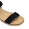 41goz9UGlwL.jpg Women's Comfortable Dressy Cork Low Wedge Heels Cute Summer One Band Casual Flat Sandals with Adjustable Ankle Strap