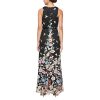 41lR56eVkuL.jpg Women's Long Sleeveless Embroidered A-line Dress