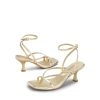 Women's kitten Low Strappy Lace Up Heels Open Square Toe Thong Ankle Strap Heels Sexy Fashion Comfort Dress Shoes Party