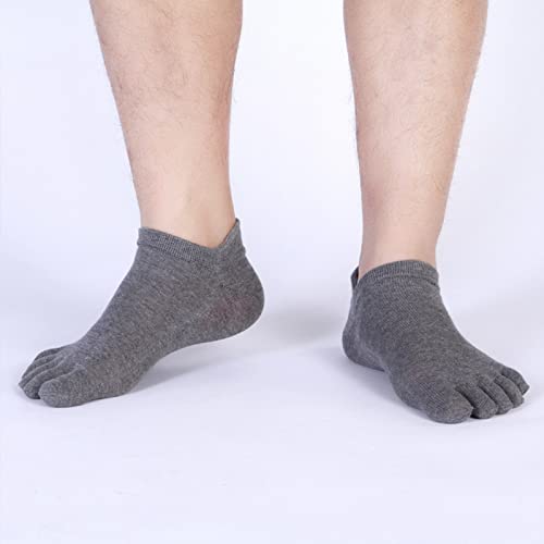 41rXJpCE7pL.jpg Toe Socks No Show Running Five Finger Socks for Men Women(3 Pairs/4 Pairs)
