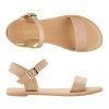 41xv1sWEMlL.jpg Women's Ankle Strap Flat Sandals Open Toes One Band Buckle Summer Dressy Sandals