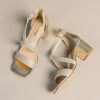 51Ip6gdfhpL.jpg Women's 2.5 Inch Low Heel Ankle Strap Dressy Sandals 301