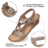 51QnQ1yTmJL.jpg Womens Sandals Wedge Low: Wedge Sandal Women Dressy Summer