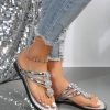 51WnMGrdkrL.jpg Women's Flat Sandals Flip Flop Sandals Summer Slip on Dressy Thong Sandal