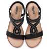 Wedge Sandals for Women Dressy: Low Wedge Sandals Women Comfortable Dressy Walking - Summer Casual Elastic Strappy Open Toe
