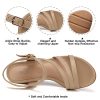 51YcmCOhbL.jpg Wedge Sandals for Women Dressy: Summer Low Wedges Womens Comfortable Open Toe Sandal