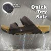 51aSUaSuDwL.jpg PIRO Unisex Orthoheel High Density Gel Slide Sandals Water Release Sole