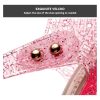 Princess Jelly Flats for Girls - Sparkly Dress Up Sandals for Birthday Party, Snow Queen Cosplay, Toddler & Kids (Ages 3-8) |