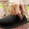 51nDNTDirWL.jpg Women Clogs-Comfortable Mules Slippers Sandals Nurse Shoes Unisex for Men-Cushioned Footed Flannel-Lined Upper
