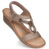 51yg1pKtTDL.jpg Womens Sandals Wedge Low: Wedge Sandal Women Dressy Summer